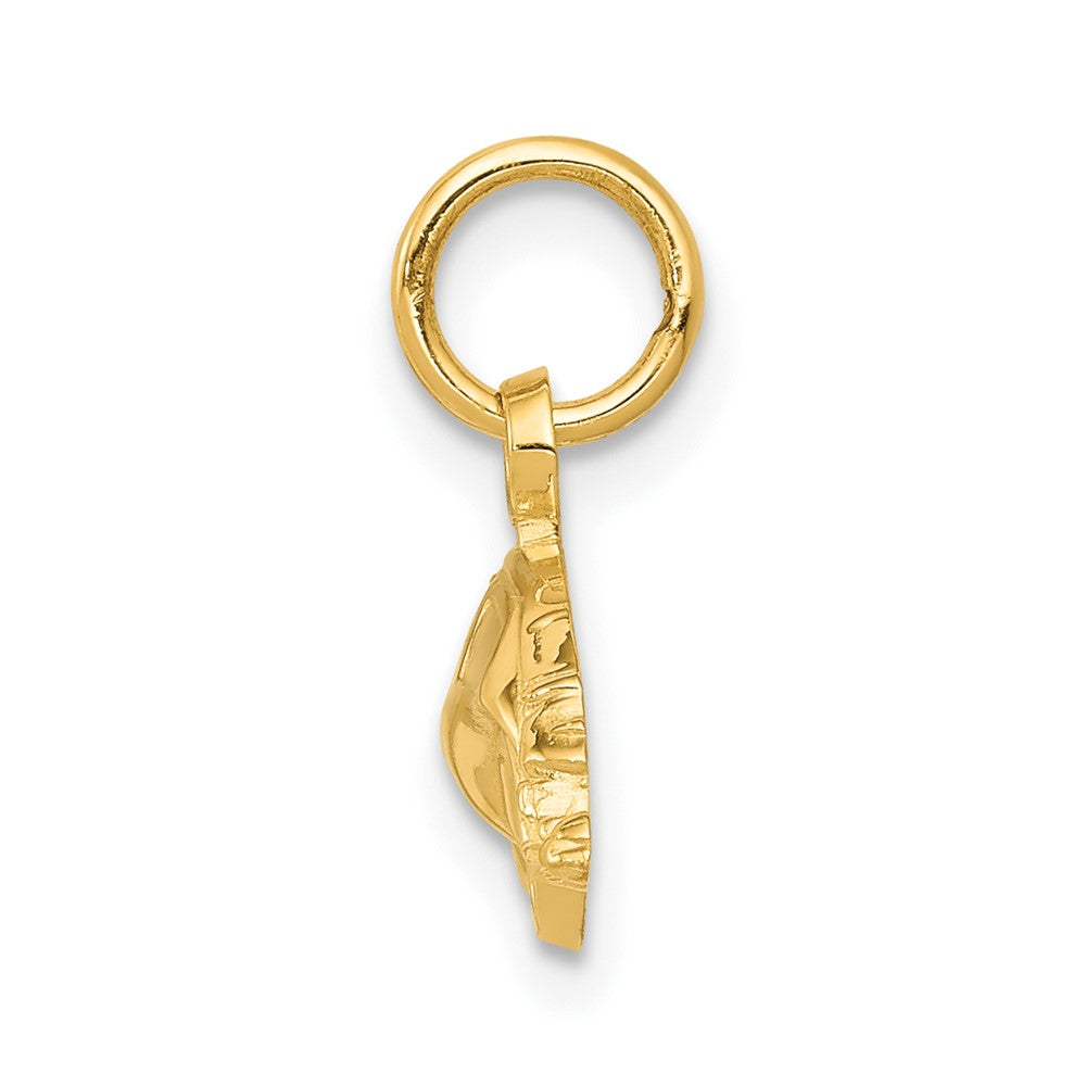 10k Car Charm Yellow Gold