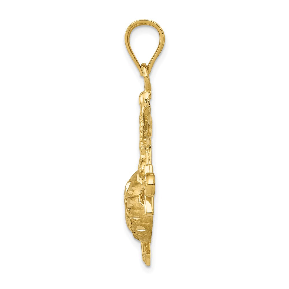 14k U.S. Marine Pendant