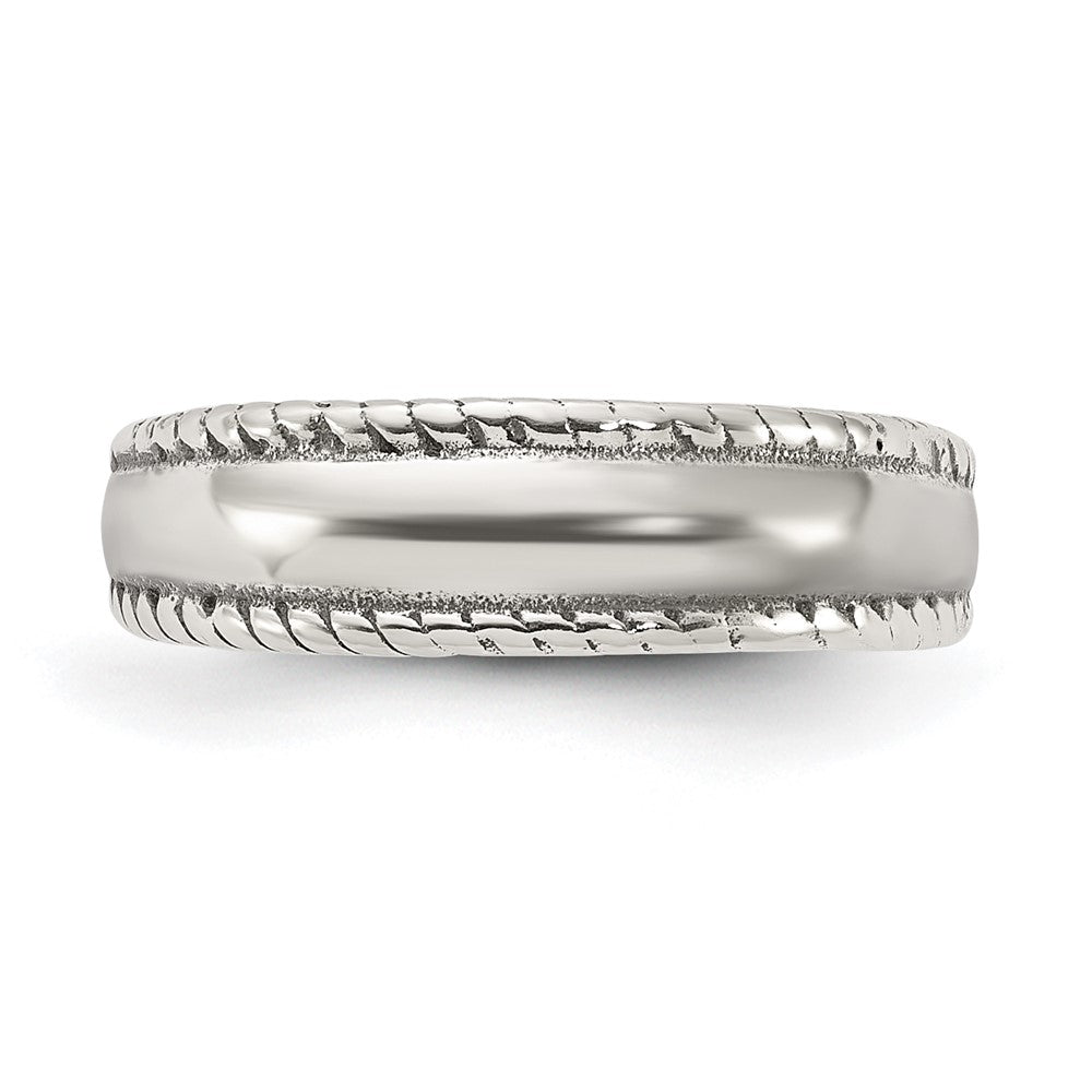 Sterling Silver Polished and Antiqued Set of 2 Toe Rings