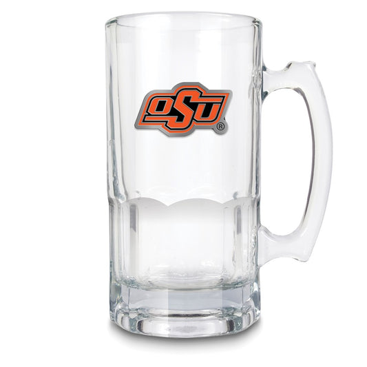NCAA Oklahoma State University Glass 32 ounce Macho Mug