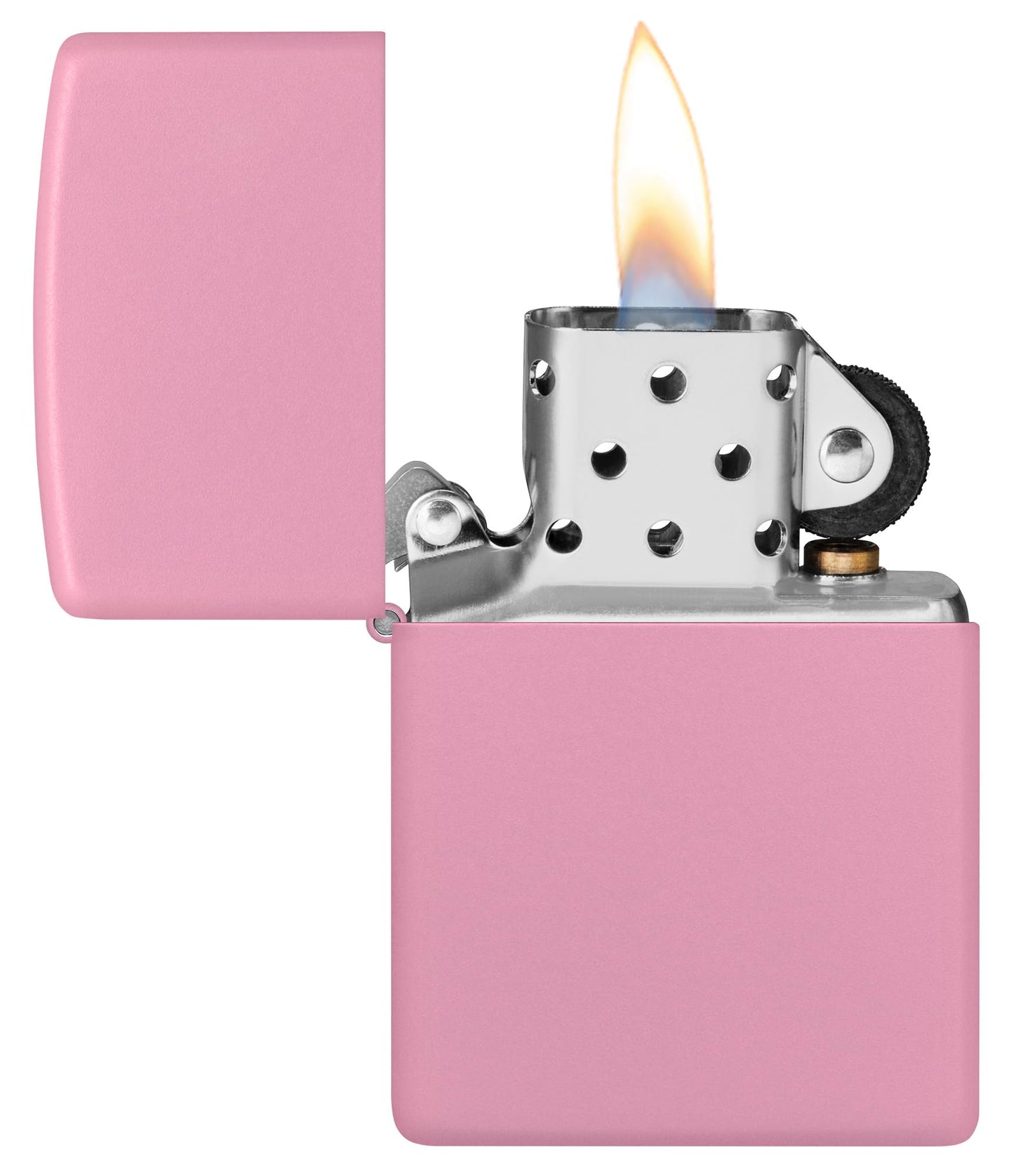 Zippo Classic Pink Matte Pocket Lighter