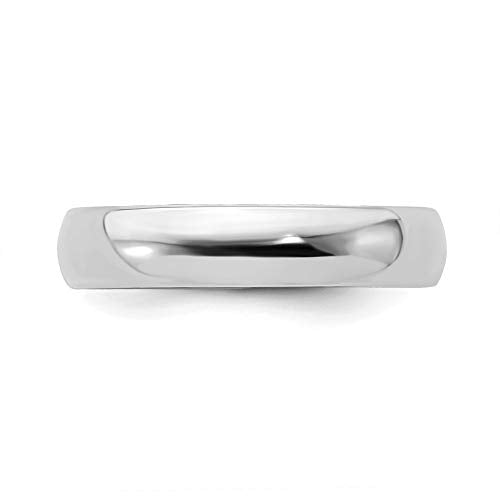 Sterling Silver Stackable Expressions Rhodium Polished Ring