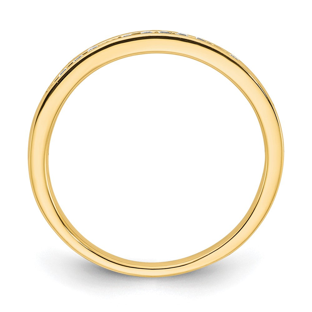 10K CZ Wedding Band