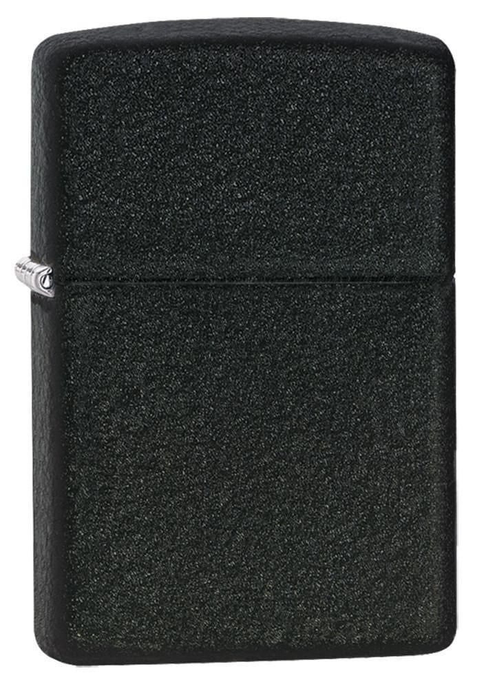 Zippo Black Crackle Pocket Lighter