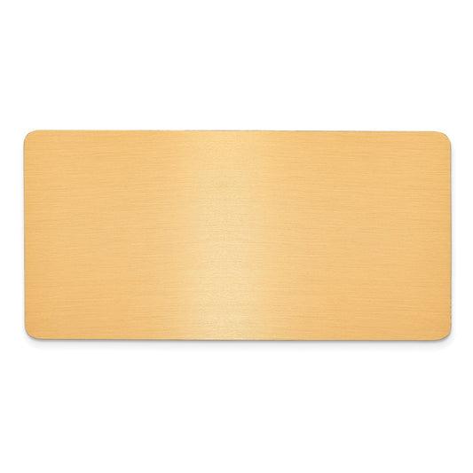 1 1/2 x 3 Copper Aluminum Plates-Set of 6