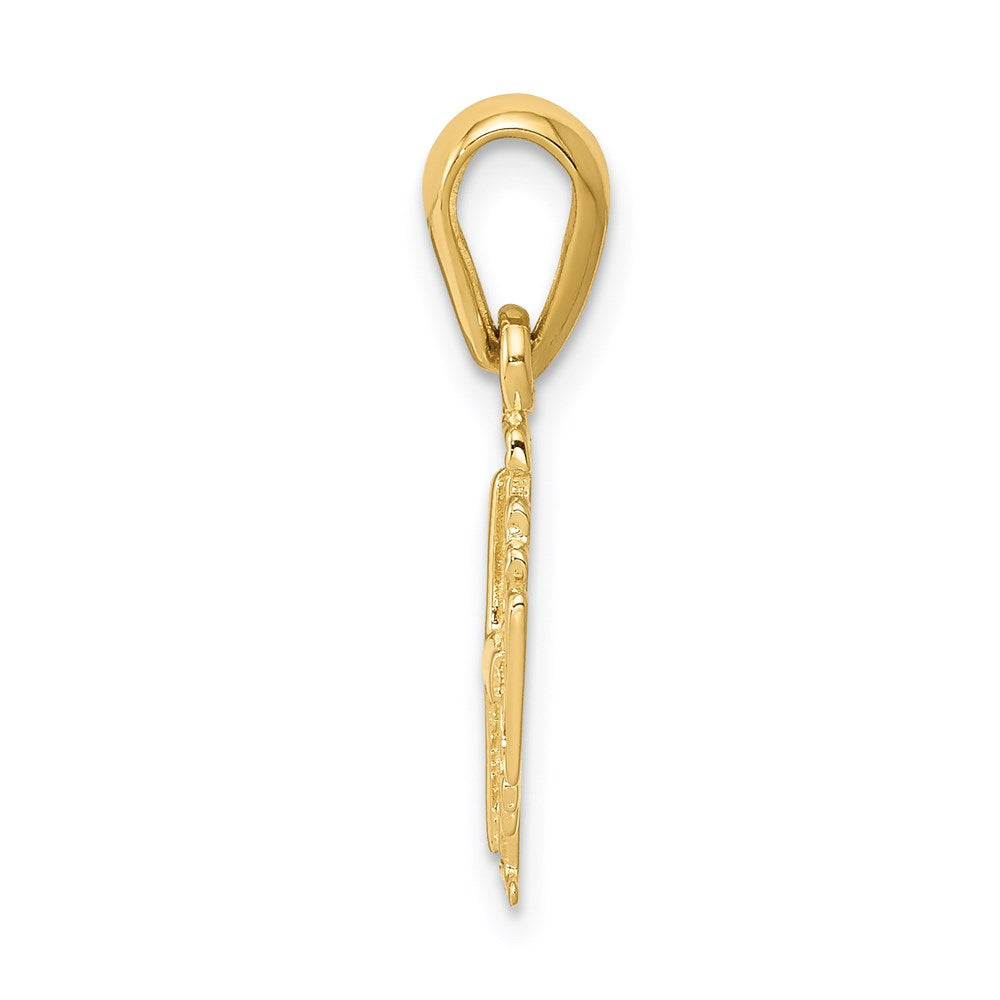 14k Jerusalem Cross Charm