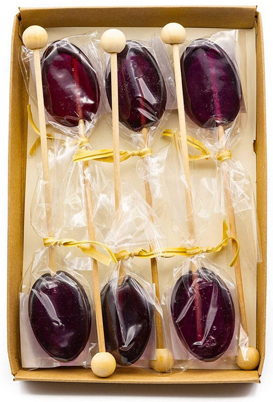 Hand Made in USA Flavored Honey On Wooden Stirrer Gift Pack (6 Count)