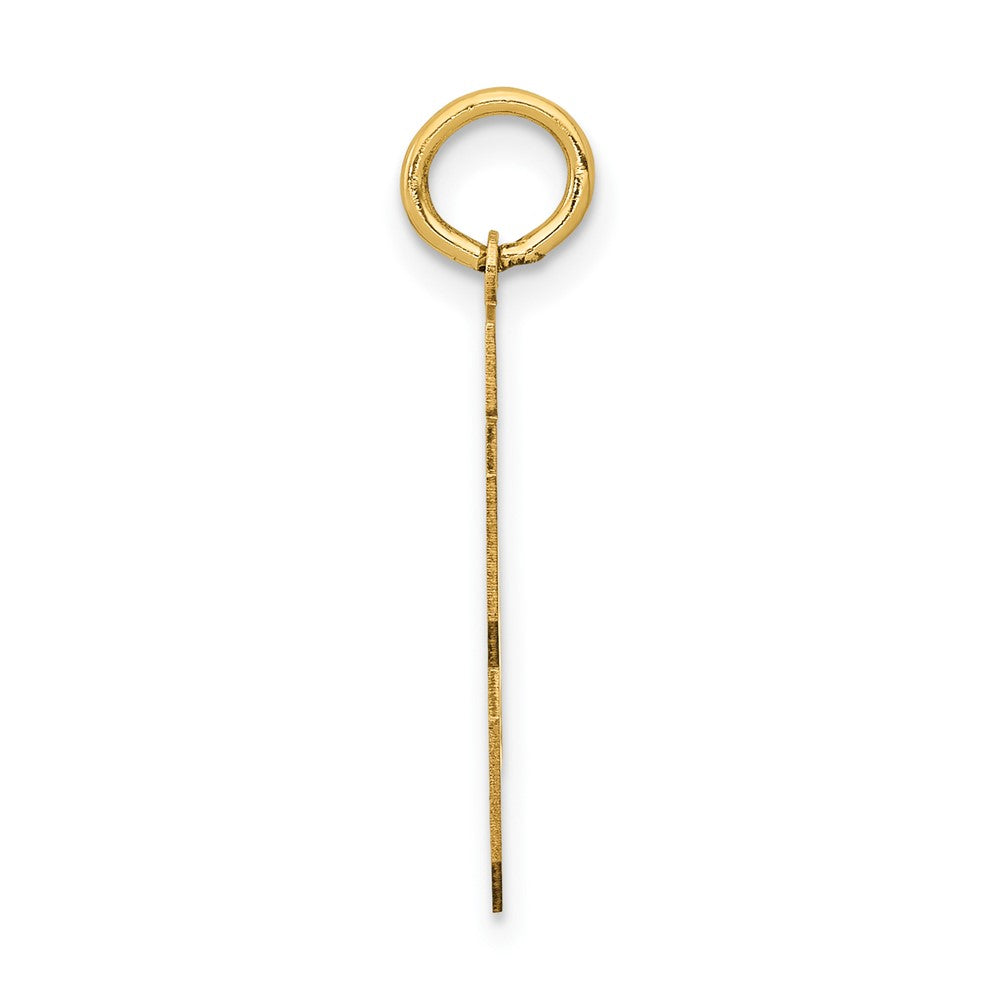 14k Medium Polished Number 23 Charm
