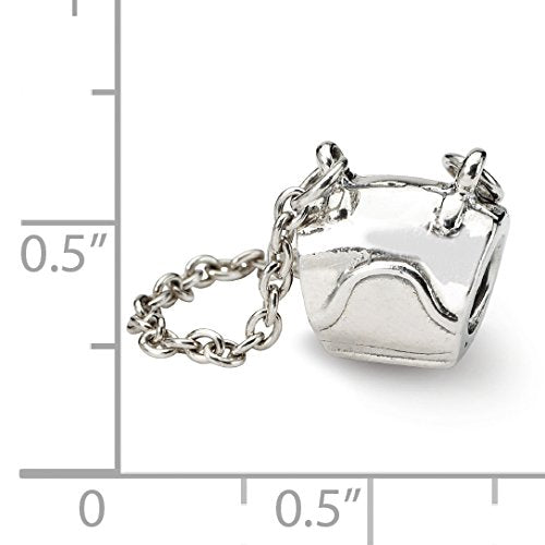 Sterling Silver Reflections Handbag Bead