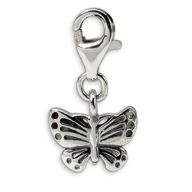Sterling Silver Reflections Butterfly Click-on for Bead