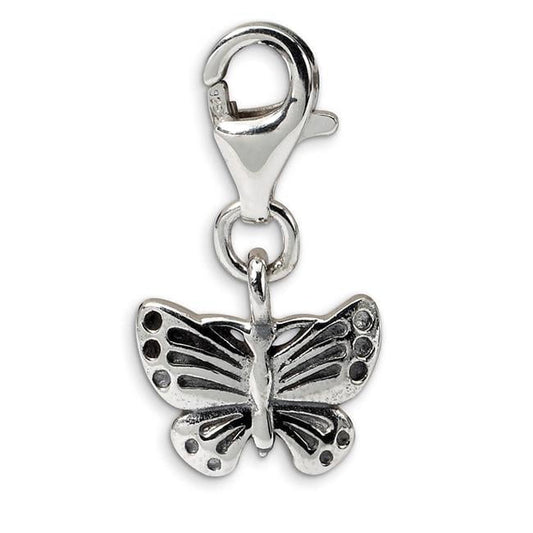 Sterling Silver Reflections Butterfly Click-on for Bead