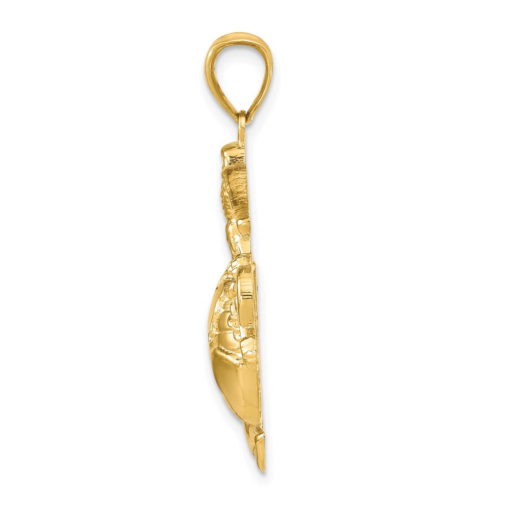 10K Marine Corps Insignia Pendant