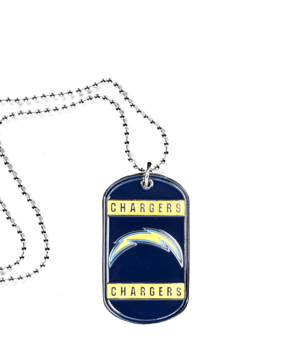 NFL Chargers 36 inch Dogtag Chain Necklace