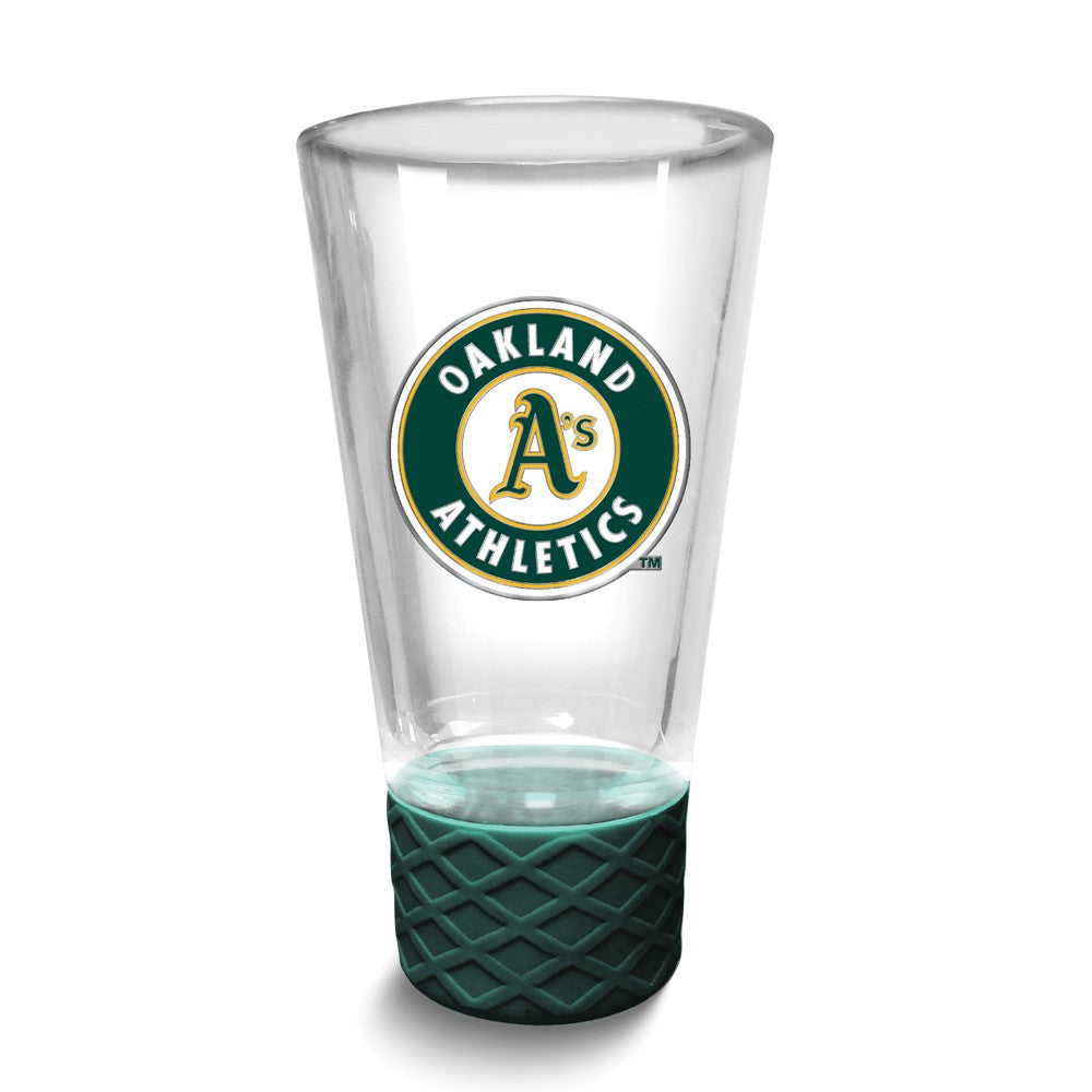 MLB Oakland A's Collectors 4 oz. Shot Glass with Silicone Base