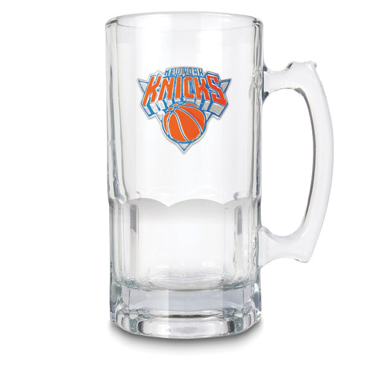NBA New York Knicks Glass 32 ounce Macho Mug