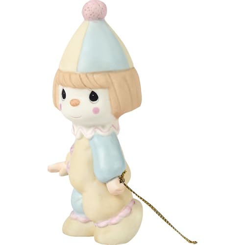 Precious Moments Birthday Train Clown Conductor, Bless The Days Of Our Youth Figurine, Count 1