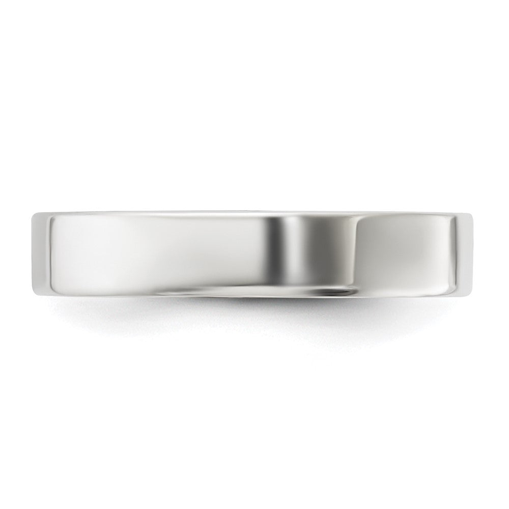 Sterling Silver 4mm Lightweight Flat Size 5.5 Band