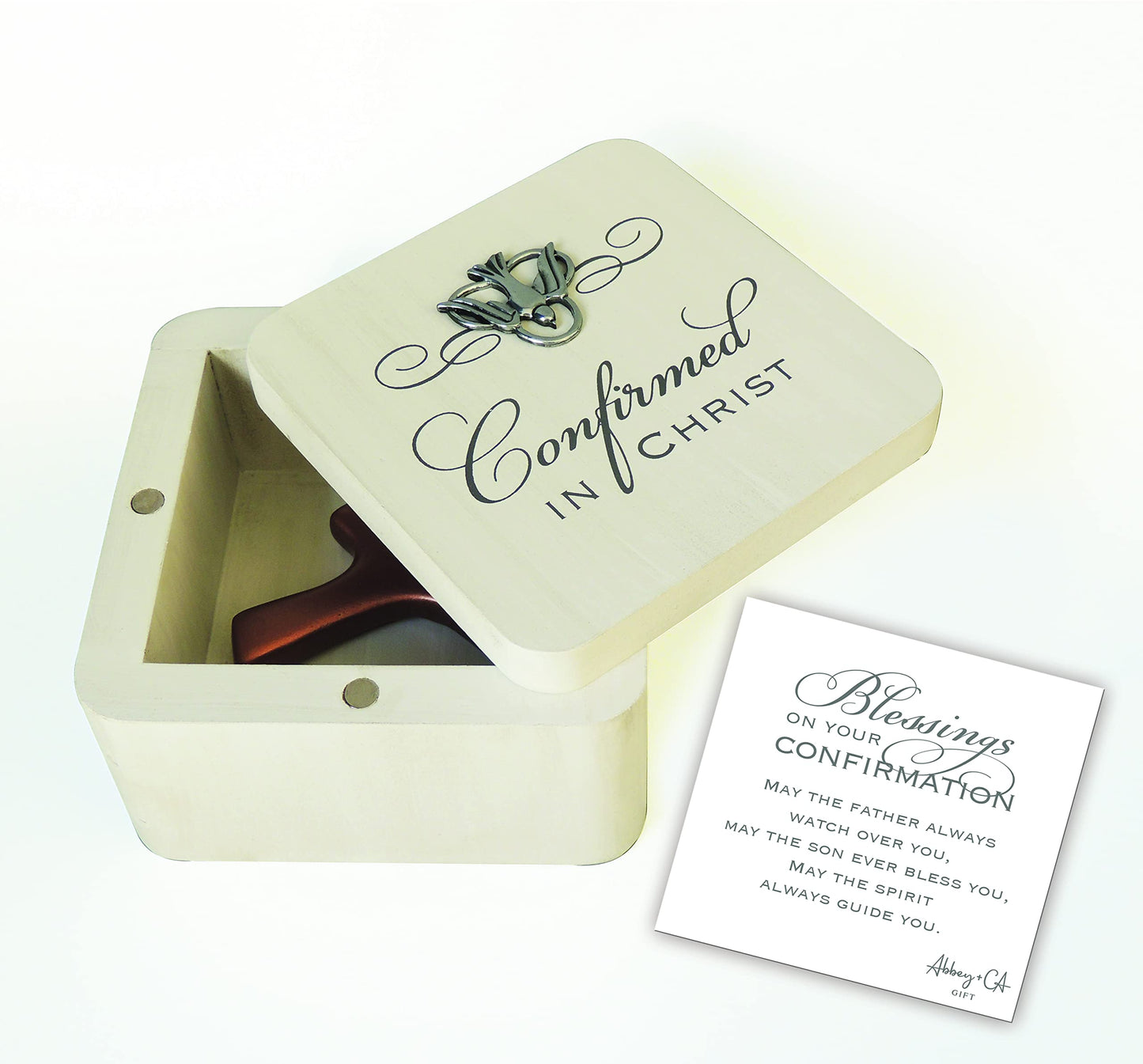 AutoPoint Inc. Abbey & CA Gift Confirmation Trinket Box W/Magnetic Cover