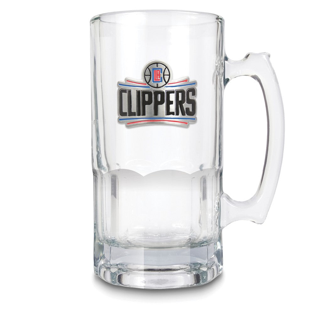 NBA Los Angeles Clippers Glass 32 ounce Macho Mug