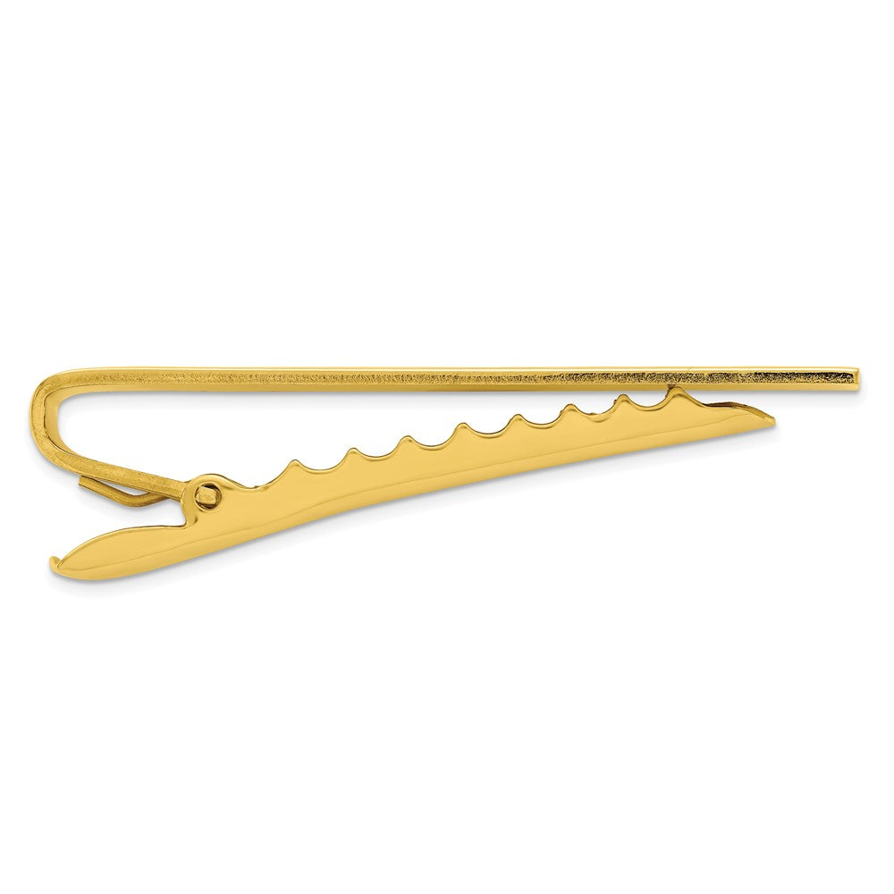 Kelly Waters Gold-plated Patterned Tie Bar