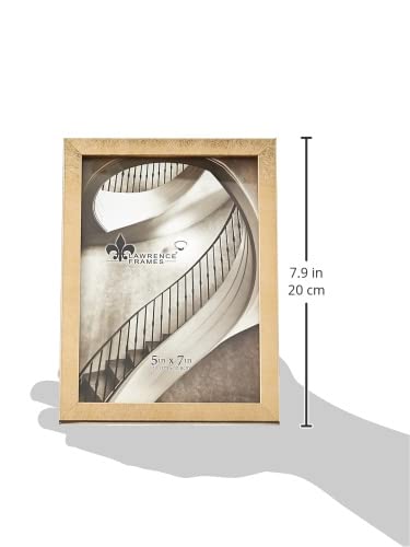 CHLOE Gold Contemporary by Lawrence Frames - 5x7