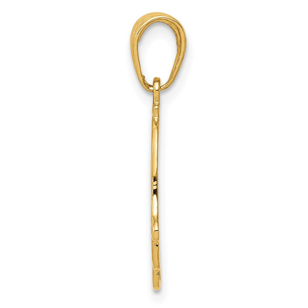 10k Chamseh Pendant Yellow Gold