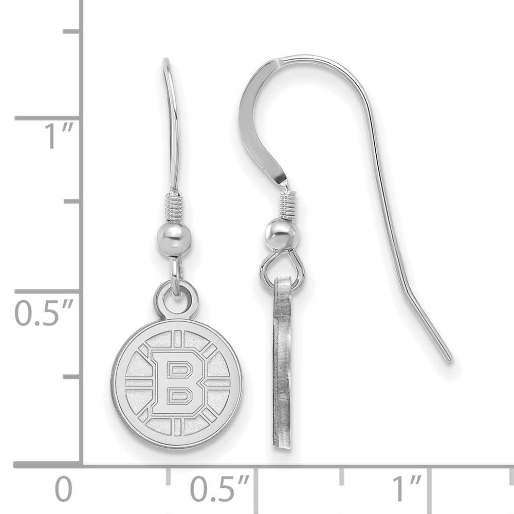 Women's Boston Bruins Sterling Silver XS Dangle Earrings