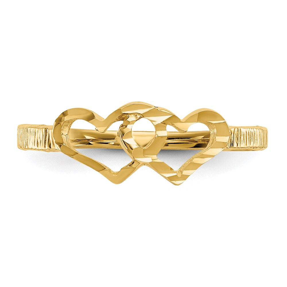 10k Children's Heart Ring