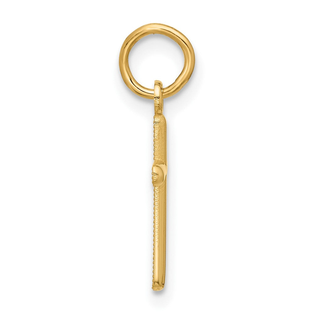 14k Cross Pendant Yellow Gold
