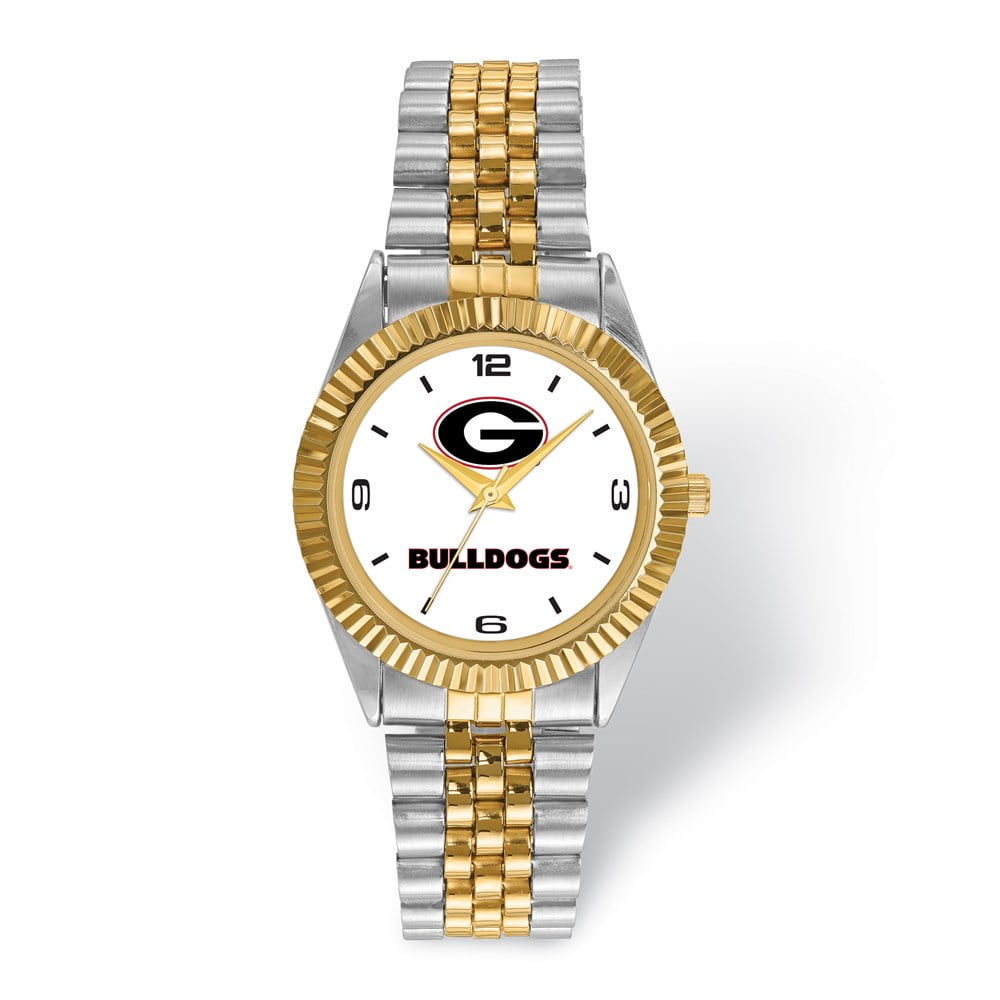 LogoArt University of Georgia Pro Two-tone Gents Quartz Watch QUGA165