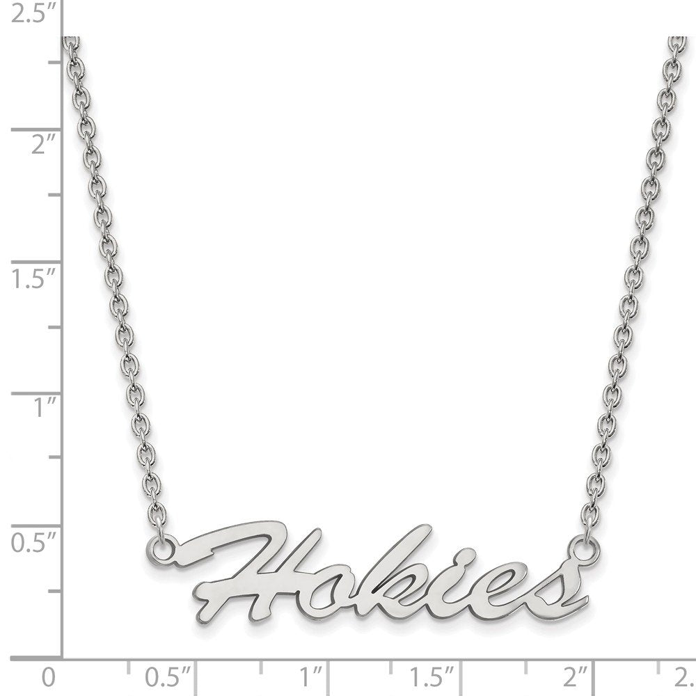Women's Virginia Tech Hokies Sterling Silver Script Necklace