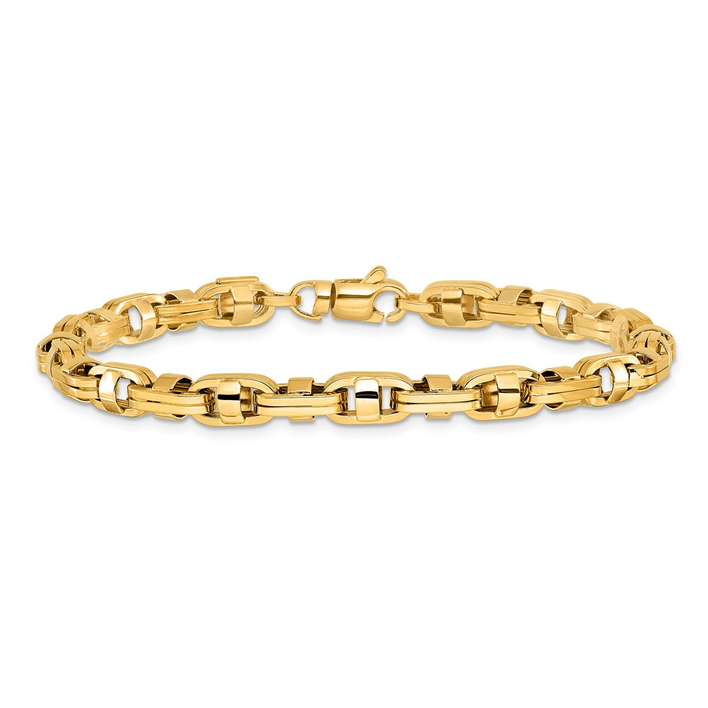 14K YG Italian Link Bracelet