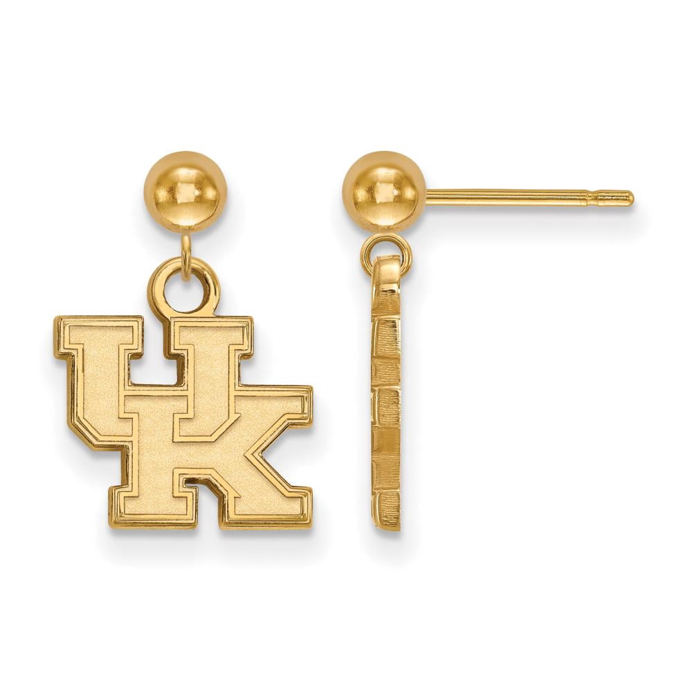 Kentucky Earrings Dangle Ball (Gold Plated)