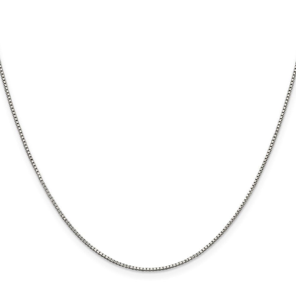 Sterling Silver .9mm Box Chain 26 Inches
