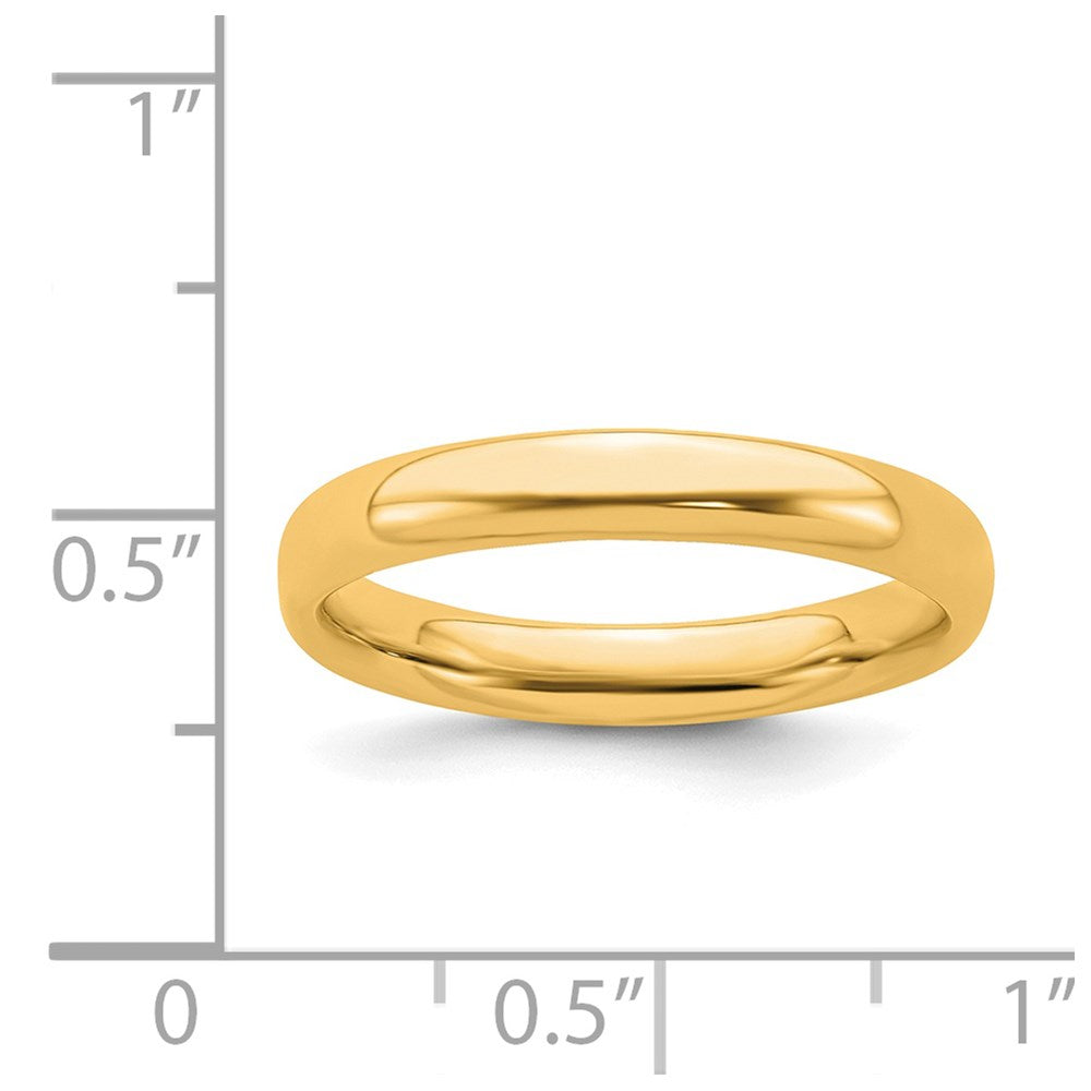 Sterling Silver Stackable Expressions Gold-plated Polished Ring Size -8