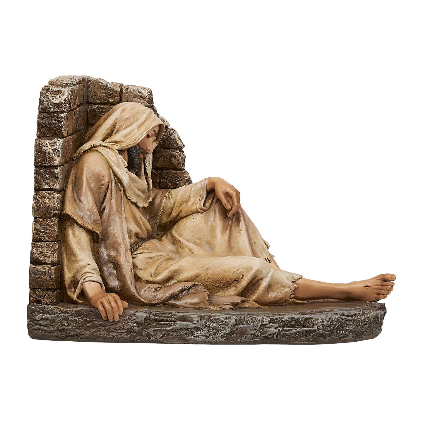 Roman 601004 Joseph Studio Compassion Jesus Figure, 5-inch Height, Resin