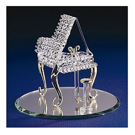 Baby Grand Piano Glass Figurine