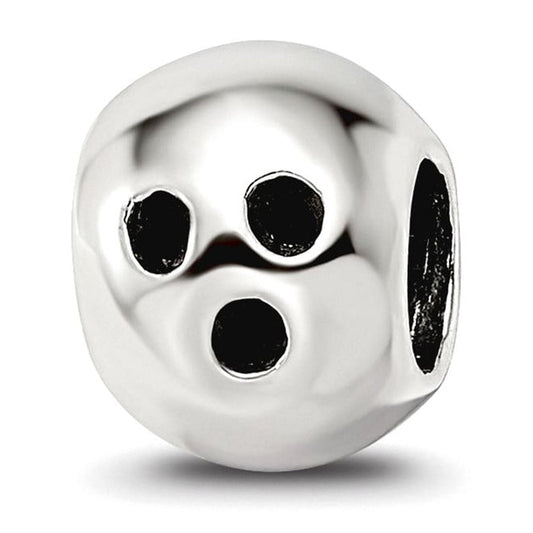 Sterling Silver Reflections Bowling Ball Bead