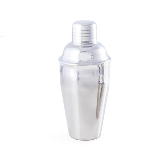 Stainless Steel 18 oz. Shaker with Strainer Top.