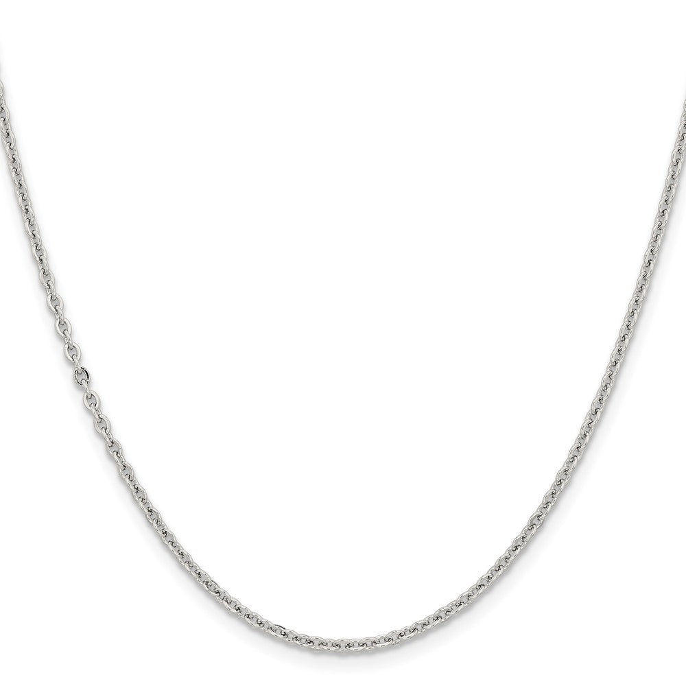 Stainless Steel Polished 2.3mm 16in Cable Chain