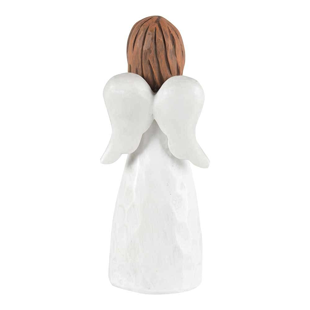 A Faithful Friend Is A Treasure Angel Figurine