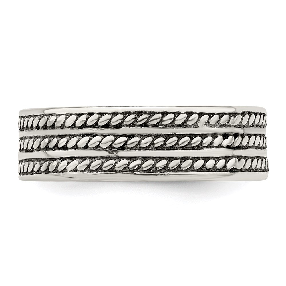 Sterling Silver Antiqued Ring