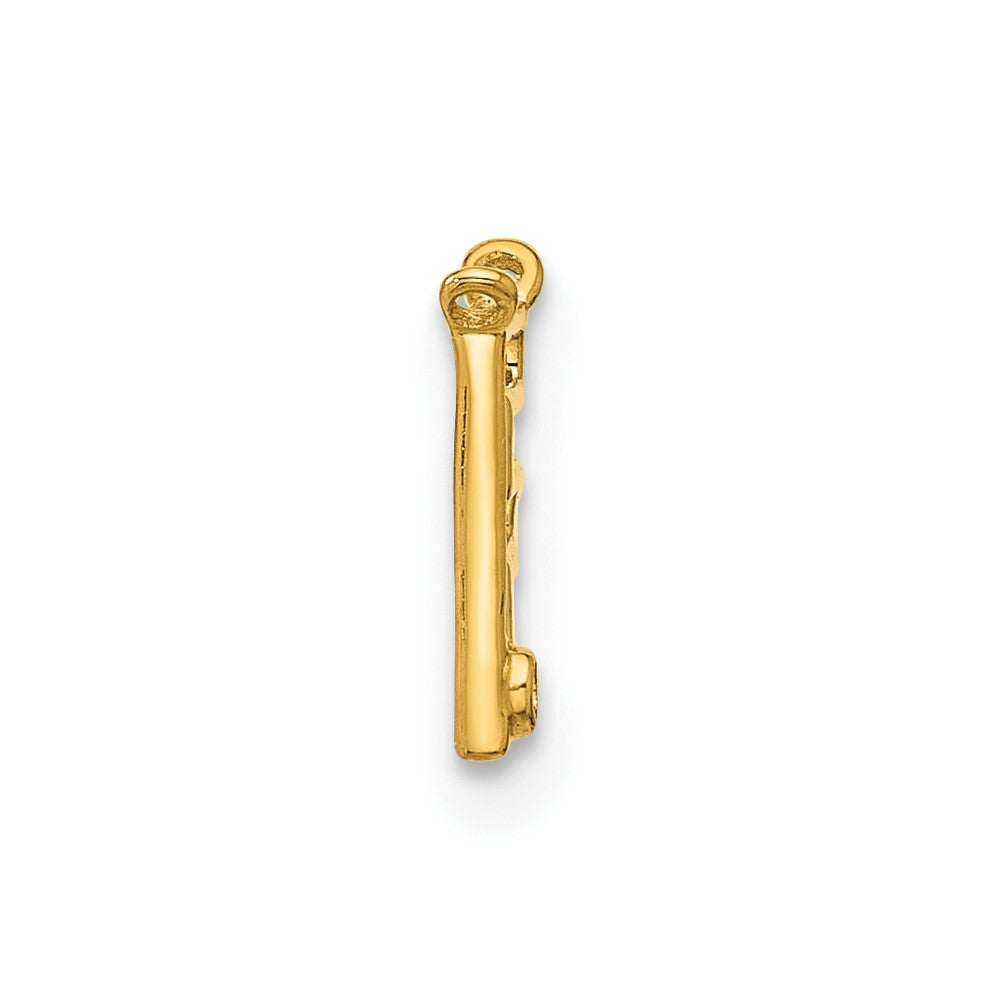 Stella & Dot 10ky Diamond Initial F Charm Element