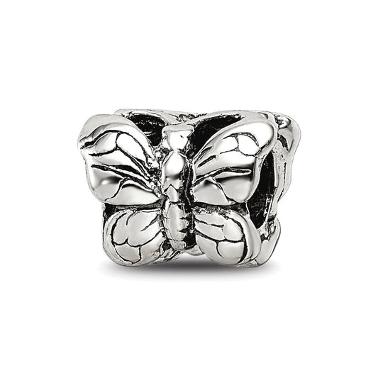 Sterling Silver Reflections Butterfly Bead