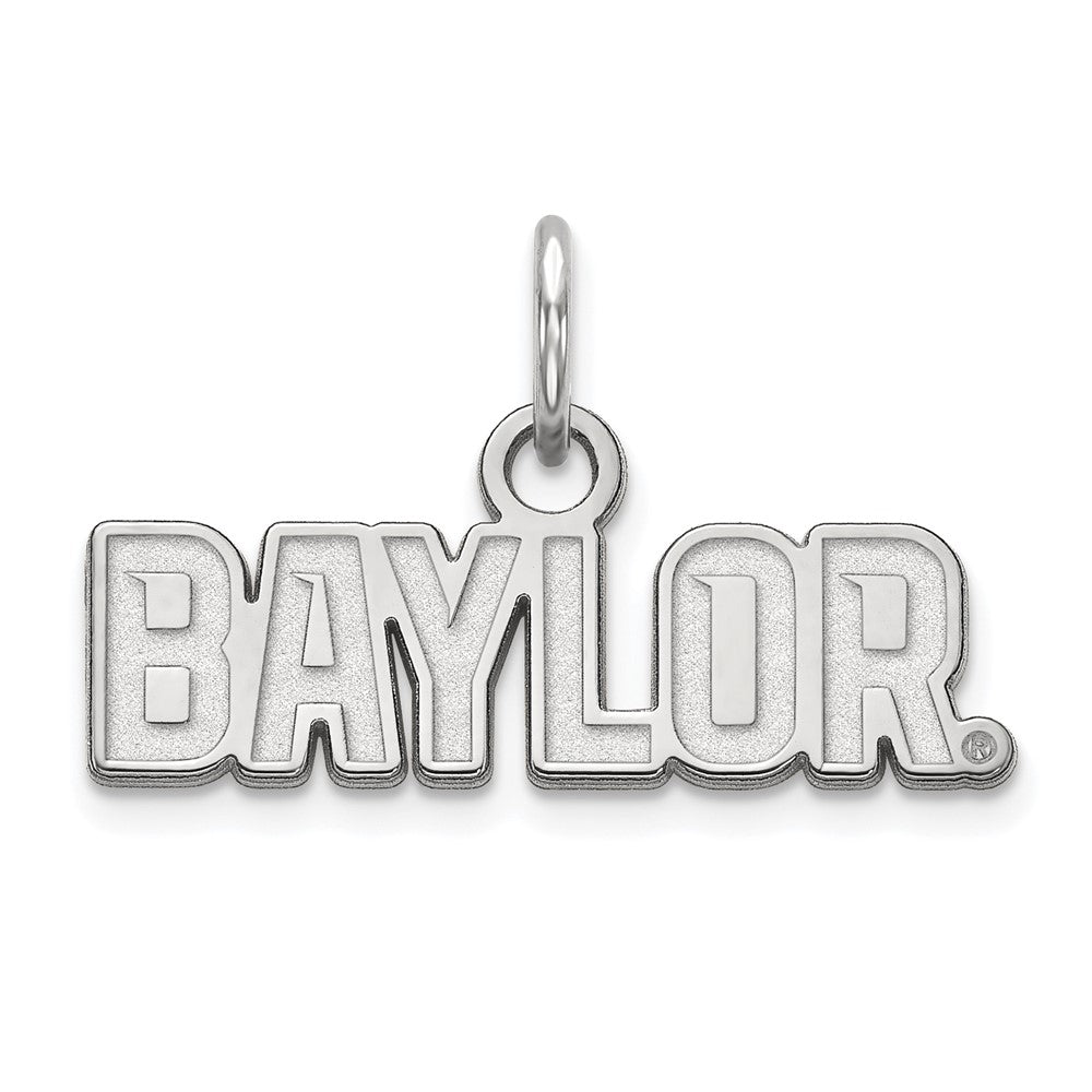 LogoArt Sterling Silver Baylor University Xs Pendant Necklace