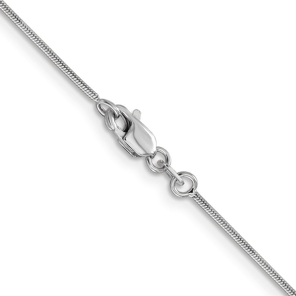 10k WG .9mm Round Snake Chain