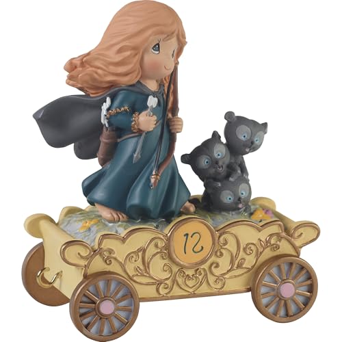 Disney Fulfill Your Dreams, Precious Moments Disney Birthday Princess Parade Figurine, Age 12, Count 1