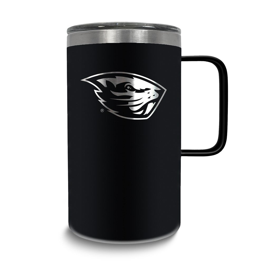 Collegiate Oregon State University Stainless Steel 18 oz. Hustle Mug with Lid
