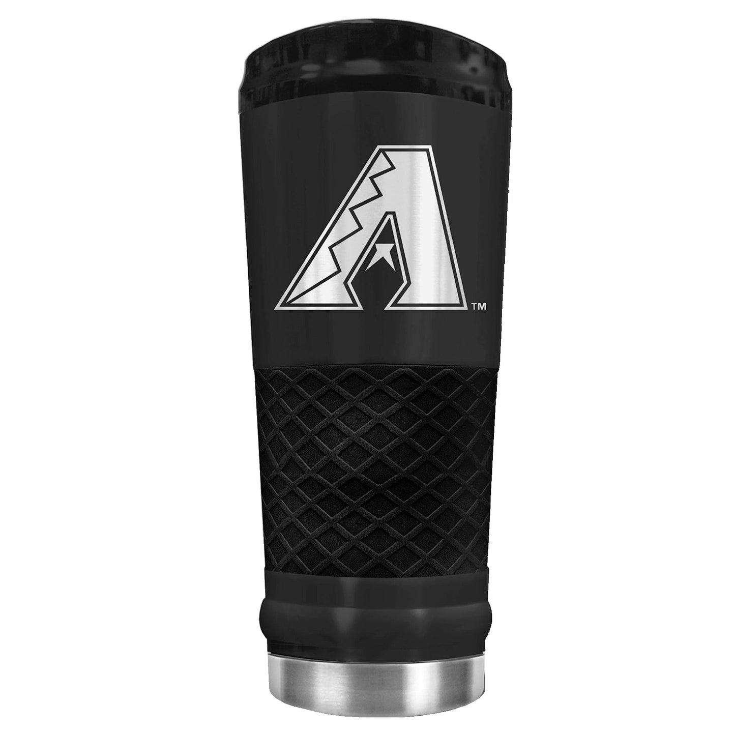 Black Arizona Diamondbacks Stealth Matte 24oz Tumbler