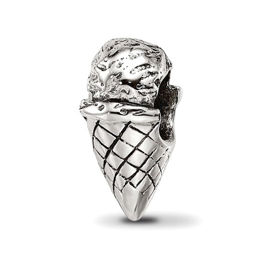 Sterling Silver Reflections Ice Cream Cone Bead